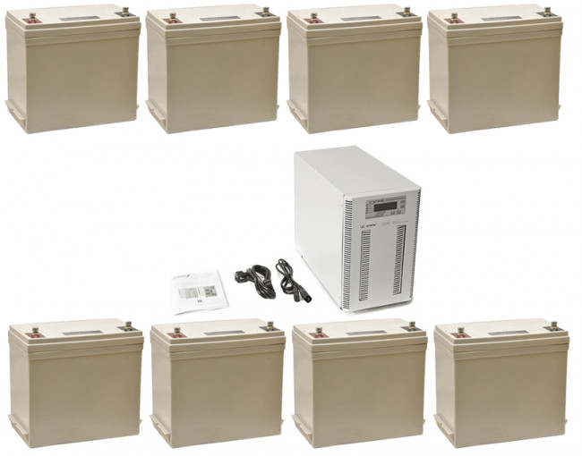 Комплект ИБП Штиль ST1103L (3000 ВА) + 8 АКБ по 55Ач