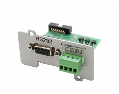 Карта мониторинга IC-RS232/Dry contacts Карта мониторинга IC-RS232/Dry contacts