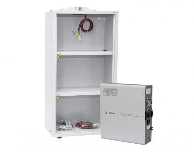 Комплект ИБП Штиль SW1000L (1000 ВА) + 3 АКБ по 33Ач + бокс