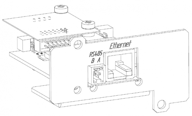 Карта мониторинга IC-SNMP/Modbus Карта мониторинга IC-SNMP/Modbus