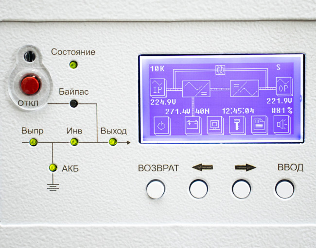 Трехфазный ИБП Штиль ST33010S (10 кВА) Трехфазный ИБП Штиль ST33010S (10 кВА)