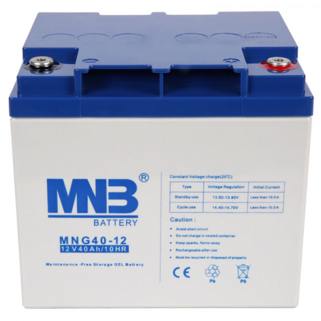 Аккумулятор MNB MNG 40-12 Аккумулятор MNB MNG 40-12