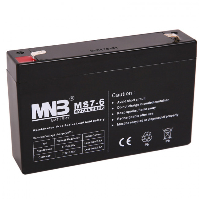 Аккумулятор MNB MS 7-6 Аккумулятор MNB MS 7-6