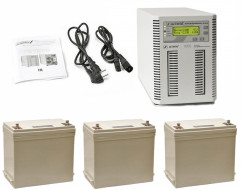 Комплект ИБП Штиль ST1101L (1000 ВА) + 3 АКБ по 33Ач