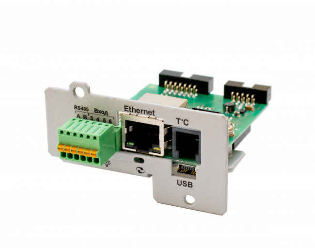 Карта мониторинга IC-SNMP/mini-USB Карта мониторинга IC-SNMP/mini-USB